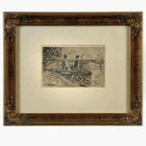 Bateaux Sur La Seine. - view 1