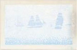 Les Bateaux (wick 13) by Paul Signac