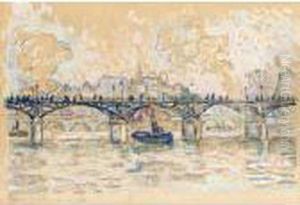 L'ile De La Cite, Paris by Paul Signac