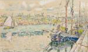 Treguier by Paul Signac
