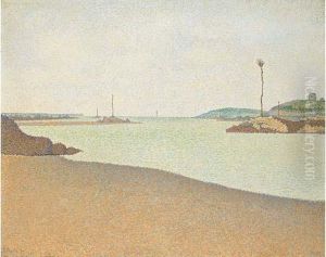 Les Balises, Saint-briac by Paul Signac
