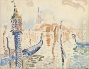 Vue De Venise by Paul Signac