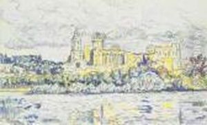 Palais Des Papes, Avignon by Paul Signac