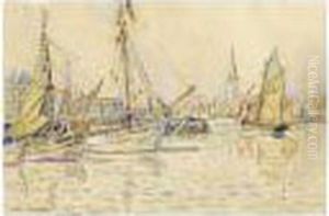 Les Sables D'olonne by Paul Signac