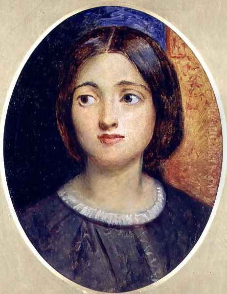 Head of a Girl, 1857 - view 1