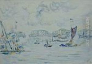 Le Port De Rotterdam, 1906 by Paul Signac