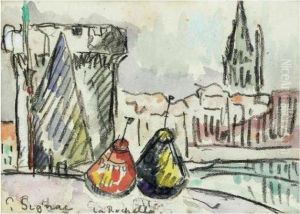 La Rochelle by Paul Signac