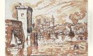 Vue Du Port De Marseille by Paul Signac
