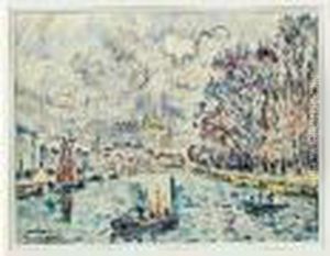 Quimper by Paul Signac