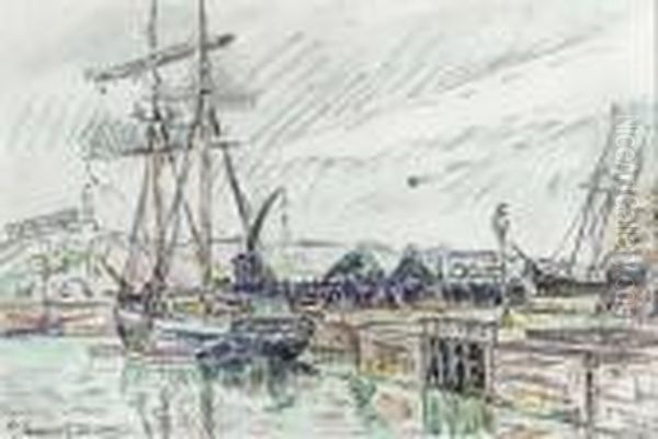 Goelette A Quai, Paimpol - view 1