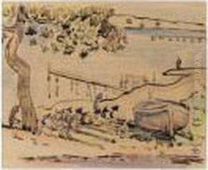 Saint-tropez, Sentier Cotier by Paul Signac