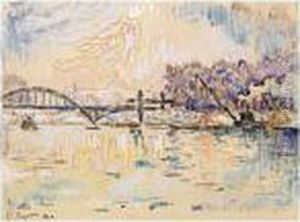 La Passerelle Debilly by Paul Signac