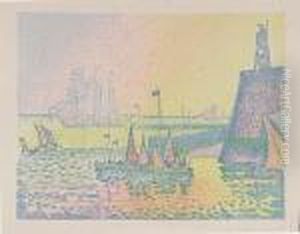 Le Soir<</b> by Paul Signac