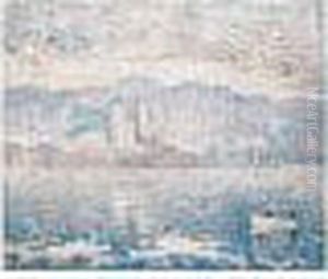 Antibes. Temps Gris by Paul Signac