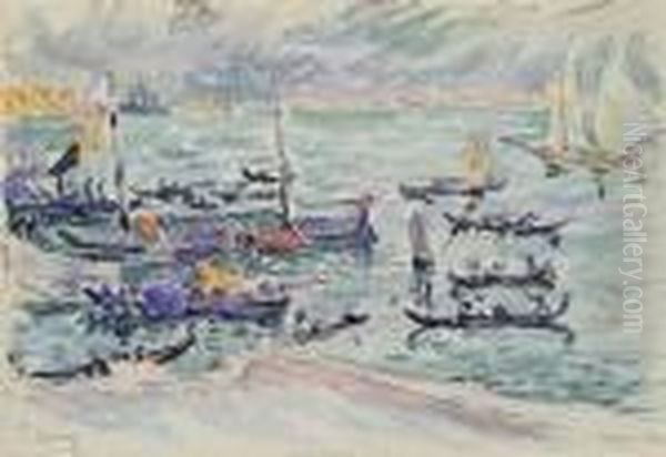 Quai Des Esclavons, Venise - view 1