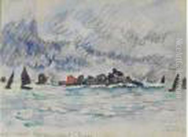 L'averse Sur Saint Guenole. - view 1