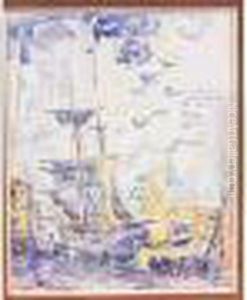 Le Port De Saint-tropez by Paul Signac