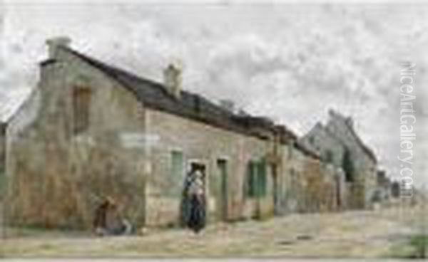 Strada Di Paese A Sud Di Parigi - view 1
