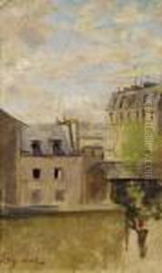 Casa Di Parigi by Telemaco Signorini