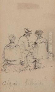 La Brigida by Telemaco Signorini