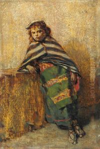 Contadinella by Telemaco Signorini