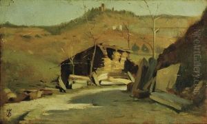 Paesaggio Nella Campagna Senese