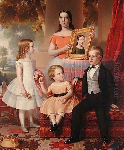 The Clark Children, 1846 - view 1