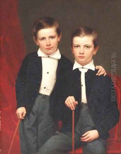 Portrait of Two Boys Portrait of Two Boys