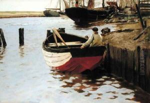 Ferry Boy, Gorleston by Miller