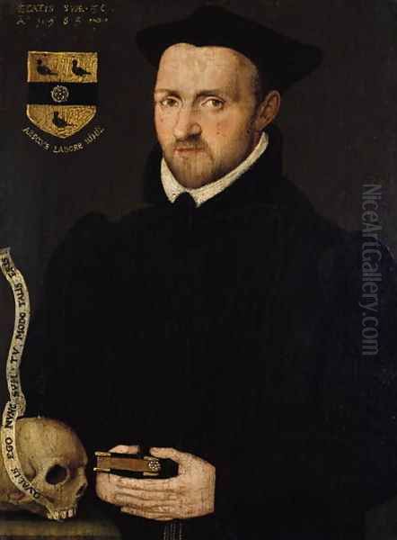 Portrait of Ralph Lumley, 1583 - view 1