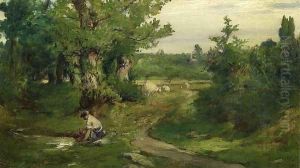 Little Shepherd by Walter Shirlaw