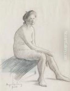 A Model Sitting