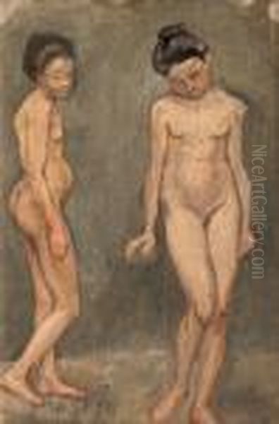 Study Of A Naked Model - view 1