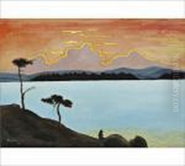 Sunset In Ruovesi - view 1