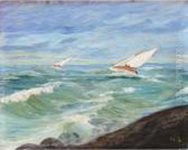 Kaksi Purjevenetta (two Sailboats) - view 1