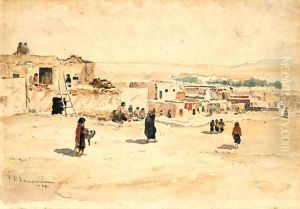 Pueblo Village by Frank Paul Sauerwein