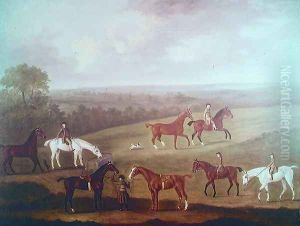 Horses at Exercise by J. Francis Sartorius