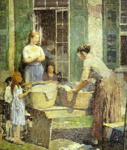 Washer Woman by Robert Spencer
