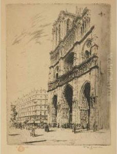 Reims Cathedral by Tavik Frantisek Simon