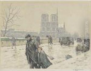 Depicting Paris And Amsterdam by Tavik Frantisek Simon