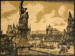 Blick Auf Die Prager Burg
