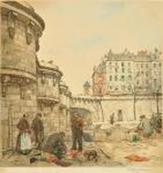 Junk Dealers Under Pont Neuf - view 1