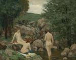 Bathing Women by Tavik Frantisek Simon