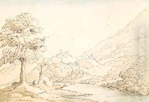Above Martigny - view 1