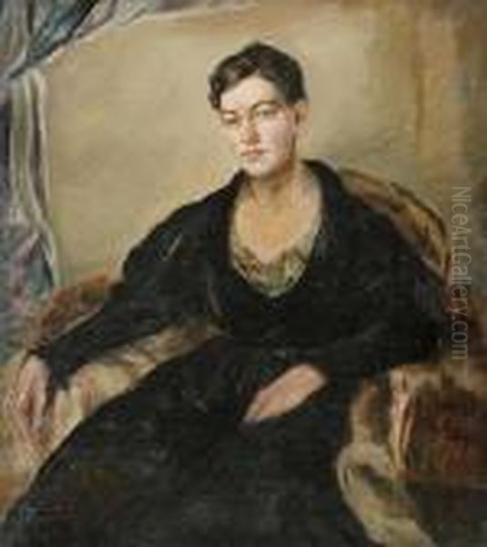 A Portrait Of The Artist's Wife - view 1