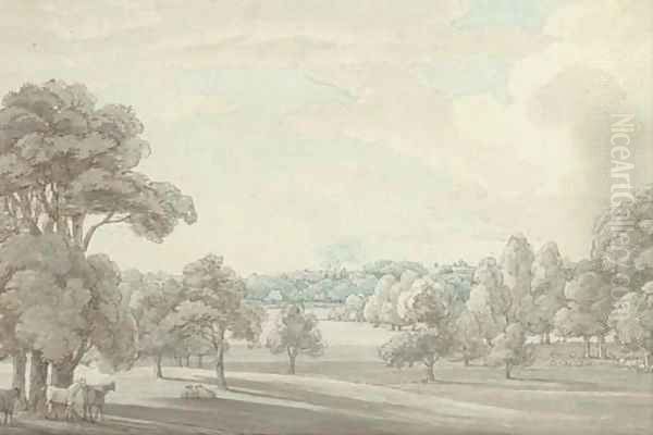 A view of Goldsbro Grounds, Yorkshire - view 1