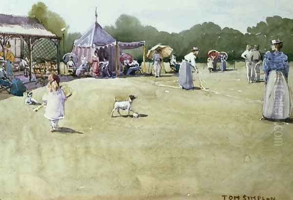 The Tennis Party, c.1930s - view 1