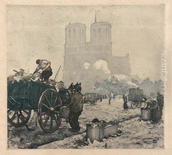 Sunrise In Paris - view 1