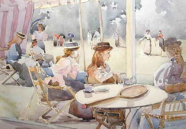 The Tennis Party - view 1