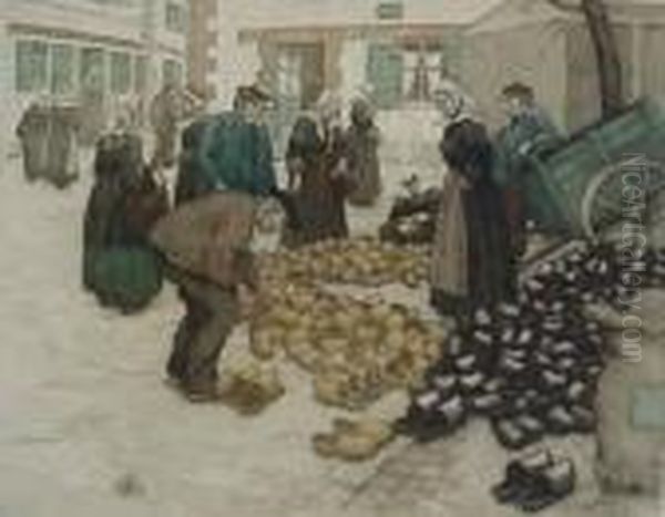 ''breton Clog Sellers'' - view 1